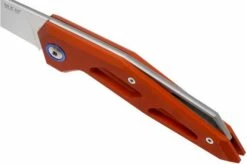 MKM Edge EG-AOR Orange Aluminum Pocket Knife, Graciut Design -KNIVESANDTOOLS Sales MMK EG AOR 07 mkm knives