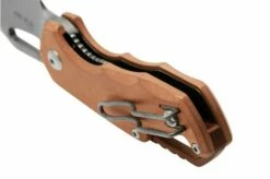 MKM Isonzo FX03-3CO Clip Point Stonewashed, Copper Pocket Knife, Jesper Voxnaes Design -KNIVESANDTOOLS Sales MMK FX03 3CO 04 mkm