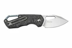 MKM Isonzo FX03M-3CM Clip Point Marble Carbon Fiber Pocket Knife, Jesper Voxnaes Design -KNIVESANDTOOLS Sales MMK FX03M 3CM 02 mkm