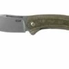 MKM Colvera LS02-GCT Titanium, Green Canvas Micarta Pocket Knife, Jesper Voxnaes Design -KNIVESANDTOOLS Sales MMK LS02 GCT 01 mkm knives