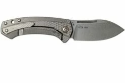 MKM Colvera LS02-GCT Titanium, Green Canvas Micarta Pocket Knife, Jesper Voxnaes Design -KNIVESANDTOOLS Sales MMK LS02 GCT 02 mkm knives