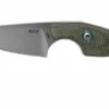 MKM Mikro 2 Wharncliffe, Stonewashed Green Canvas Micarta Neck Knife, Jesper Voxnaes Design -KNIVESANDTOOLS Sales MMK MR02 GC 01 mkm knives
