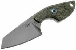 MKM Mikro 2 Wharncliffe, Stonewashed Green Canvas Micarta Neck Knife, Jesper Voxnaes Design -KNIVESANDTOOLS Sales MMK MR02 GC 03 mkm knives