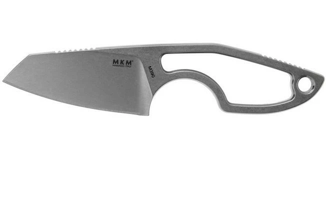 MKM Mikro 2 Wharncliffe, Stonewashed Neck Knife, Jesper Voxnaes Design 3 MKM Mikro 2 Wharncliffe, Stonewashed Neck Knife, Jesper Voxnaes Design