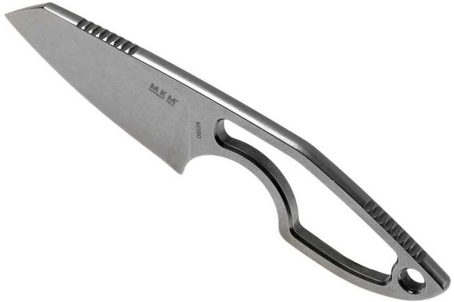 MKM Mikro 2 Wharncliffe, Stonewashed Neck Knife, Jesper Voxnaes Design 6 MKM Mikro 2 Wharncliffe, Stonewashed Neck Knife, Jesper Voxnaes Design - Image 4