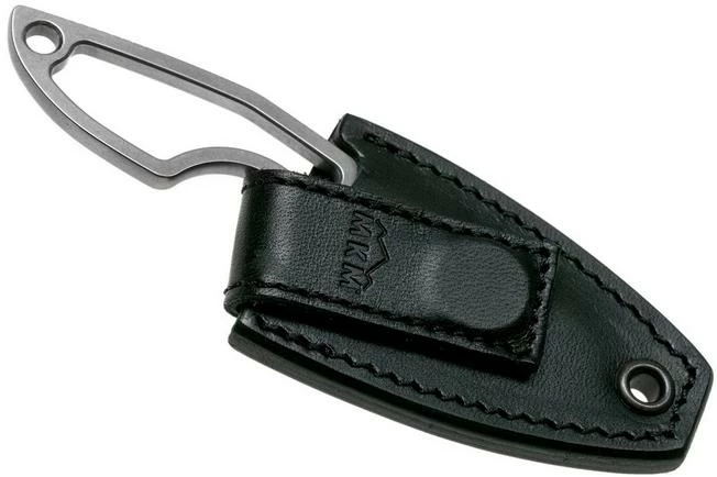 MKM Mikro 2 Wharncliffe, Stonewashed Neck Knife, Jesper Voxnaes Design 7 MKM Mikro 2 Wharncliffe, Stonewashed Neck Knife, Jesper Voxnaes Design - Image 5