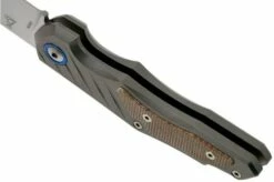 MKM Root RT-NCT Titanium Natural Canvas Micarta Pocket Knife, Jens Anso Design -KNIVESANDTOOLS Sales MMK RT NCT 05 mkm knives