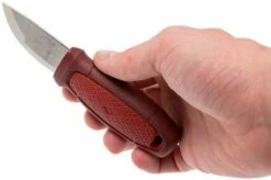 Morakniv Mora Eldris Red 12630 Necker With Luxury Sheath And Firesteel -KNIVESANDTOOLS Sales MO12630 05 mora eldris mo12630 05