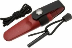 Morakniv Mora Eldris Red 12630 Necker With Luxury Sheath And Firesteel -KNIVESANDTOOLS Sales MO12630 07 mora eldris mo12630 07