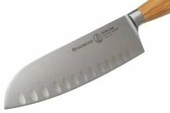 Messermeister Oliva Luxe LX610-16K Santoku With Dimples, 16 Cm -KNIVESANDTOOLS Sales MRLX610 16K 03 messermeister