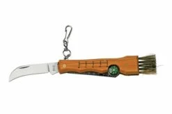 Mercury Mico 2 9M2UFC Olive Wood, Mushroom Knife With Compass -KNIVESANDTOOLS Sales MY9M2UFC 02 mercury