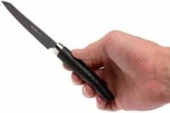 Nesmuk JANUS Paring Knife 9,6 Cm, Bog Oak, J5M902013 -KNIVESANDTOOLS Sales NEJ5M902013 06 nesmuk janus nej5m902013 06