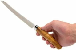 Nesmuk SOUL Slicer 16 Cm, Olive Wood, S3O1602012 -KNIVESANDTOOLS Sales NES3O1602012 06 nesmuk soul nes3o1602012 06