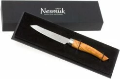Nesmuk SOUL Paring Knife 9,6 Cm, Olive Wood, S3O902013 -KNIVESANDTOOLS Sales NES3O902013 07 nesmuk soul nes3o902013 07
