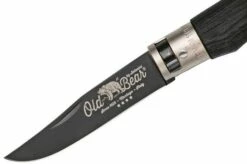Old Bear Classical Total Black S 9303-17-MNK Pocket Knife -KNIVESANDTOOLS Sales OB9303 17 MNK 03 oldbear