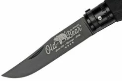 Old Bear Classical Total Black L 9303-21-MNN Pocket Knife -KNIVESANDTOOLS Sales OB9303 21 MNN 03 oldbear