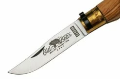 Old Bear Classical Olive Carbon L, 9306-21-LU Pocket Knife -KNIVESANDTOOLS Sales OB9306 21 LU 03 oldbear
