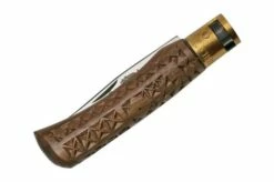 Old Bear Classical Carved Walnut S, 9307-17-LNI Pocket Knife 13 Old Bear Classical Carved Walnut S, 9307-17-LNI Pocket Knife -KNIVESANDTOOLS Sales OB9307 17 LNI 04 oldbear