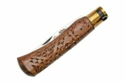 Old Bear Classical Carved Walnut M, 9307-19-LNI Pocket Knife 13 Old Bear Classical Carved Walnut M, 9307-19-LNI Pocket Knife -KNIVESANDTOOLS Sales OB9307 19 LNI 04 oldbear