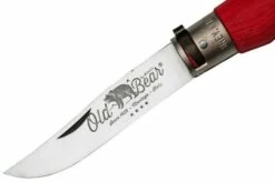 Old Bear Classical Red L, 9307-21-MRK Pocket Knife 11 Old Bear Classical Red L, 9307-21-MRK Pocket Knife -KNIVESANDTOOLS Sales OB9307 21 MRK 03 oldbear