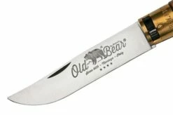 Old Bear Classical Carved Walnut XL, 9307-23-LNI Pocket Knife -KNIVESANDTOOLS Sales OB9307 23 LNI 03 oldbear