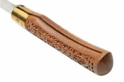 Old Bear Classical Carved Walnut XL, 9307-23-LNI Pocket Knife -KNIVESANDTOOLS Sales OB9307 23 LNI 05 oldbear