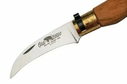 Old Bear Mushroom Olive M, 9387-19-LU Mushroom Knife -KNIVESANDTOOLS Sales OB9387 19 LU 03 oldbear
