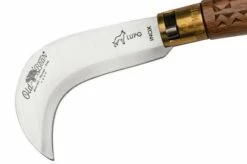 Old Bear Pruning Carved Walnut S, 9747-17-LNI Pruning Knife -KNIVESANDTOOLS Sales OB9747 17 LNI 03 oldbear