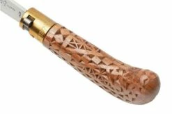 Old Bear Pruning Carved Walnut S, 9747-17-LNI Pruning Knife -KNIVESANDTOOLS Sales OB9747 17 LNI 07 oldbear