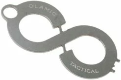 Olamic Wayfarer 247 Tanto Satin, Jeweled Handle Timascus Inlay, Blue Hardware -KNIVESANDTOOLS Sales OC24 M390 005 10 olamic