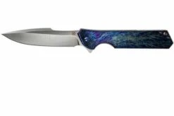 Olamic Rainmaker Harpoon, Entropic Anodized, Purple, Pocket Knife