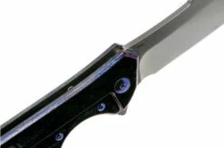 Olamic Rainmaker Harpoon, Entropic Anodized, Purple, Pocket Knife -KNIVESANDTOOLS Sales OCRM HP 01 06 olamic