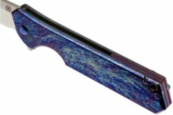 Olamic Rainmaker Harpoon, Entropic Anodized, Purple, Pocket Knife -KNIVESANDTOOLS Sales OCRM HP 01 07 olamic
