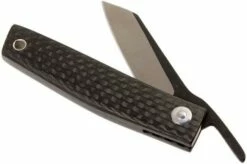 Ohta FK5 Higonokami-pocket Knife, Carbon Fiber -KNIVESANDTOOLS Sales OHTA OFF FK5 CF 06 ohta higonokami ohta off fk5 cf 06