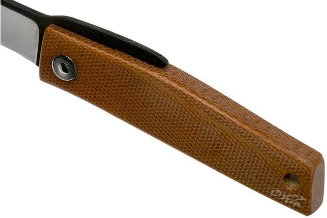 Ohta FK5 Higonokami-pocket Knife, Natural Canvas Micarta 9 Ohta FK5 Higonokami-pocket Knife, Natural Canvas Micarta - Image 7