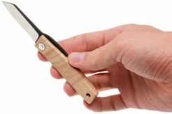 Ohta FK5 Higonokami-pocket Knife, Ash Wood -KNIVESANDTOOLS Sales OHTA OFF FK5 MPL 07 ohta higonokami ohta off fk5 mpl 07