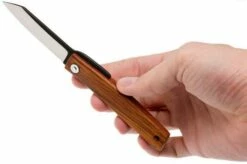 Ohta FK7 Higonokami-pocket Knife, Cocobolo -KNIVESANDTOOLS Sales OHTA OFF FK7 CCBL 07 ohta higonokami ohta off fk7 ccbl 07