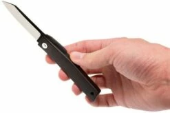 Ohta FK7 Higonokami-pocket Knife, Ebony -KNIVESANDTOOLS Sales OHTA OFF FK7 E 07 ohta higonokami ohta off fk7 e 07