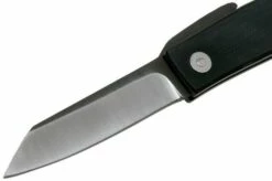 Ohta FK7 Higonokami-pocket Knife, Black Canvas Micarta -KNIVESANDTOOLS Sales OHTA OFF FK7 M B 03 ohta knives