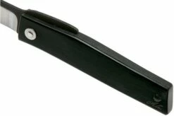 Ohta FK7 Higonokami-pocket Knife, Black Canvas Micarta -KNIVESANDTOOLS Sales OHTA OFF FK7 M B 07 ohta knives