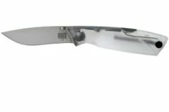 Ontario Wraith Folder 8798CL Ice Series Clear Pocket Knife