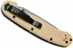 Ontario RAT-2 D2 Desert Tan, Plain Edge Satin, 8828DT -KNIVESANDTOOLS Sales OKC8828DT 04 ontario