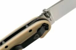Ontario RAT-2 D2 Desert Tan, Plain Edge Satin, 8828DT -KNIVESANDTOOLS Sales OKC8828DT 06 ontario