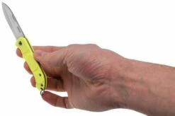 Ontario Knives Traveler 8901YLW Yellow, Keychain Pocket Knife -KNIVESANDTOOLS Sales OKC8901YLW 07 ontario knives
