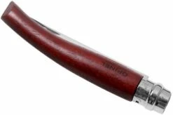 Opinel Pocket Knife No. 10 Slim Line, Stainless Steel, Padouk -KNIVESANDTOOLS Sales OP000013 04 opinel v202110