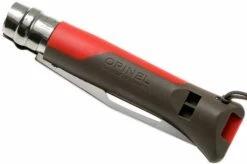 Opinel Outdoor No. 08 Pocket Knife, Earth Red -KNIVESANDTOOLS Sales OP001714 04 opinel