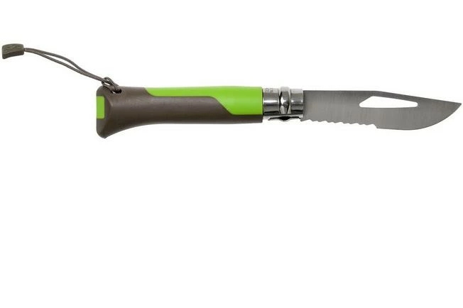 Opinel Outdoor No. 08 Pocket Knife, Earth Green 4 Opinel Outdoor No. 08 Pocket Knife, Earth Green - Image 2