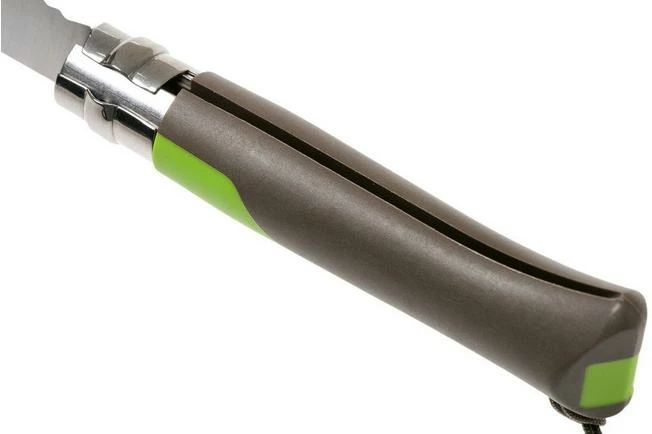 Opinel Outdoor No. 08 Pocket Knife, Earth Green 6 Opinel Outdoor No. 08 Pocket Knife, Earth Green - Image 4