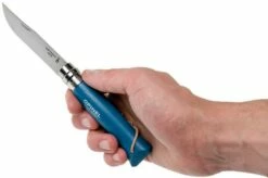 Opinel Zakmes Trekking No. 08RV Pocket Knife, Blue -KNIVESANDTOOLS Sales OP001891 07 opinel