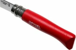 Opinel Pocket Knife No. 08RV Red, Stainless Steel, Blade Length 8.5 Cm -KNIVESANDTOOLS Sales OP001981 06 opinel